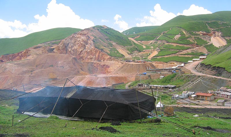 Mining Tibet